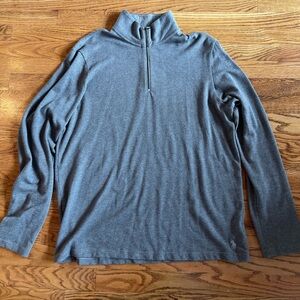 Men’s Ralph Lauren Polo Golf Whistling Straits Gray Zip Up Sweater Size L